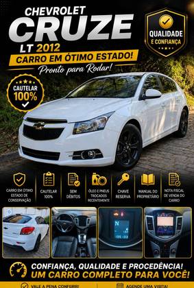 CHEVROLET CRUZE 1.8 LT SPORT6 16V FLEX 4P AUTOMÁTICO